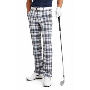 Nike Golf Tour Performance Dri-FIT Plaid Pants Mens 36x34 Tartan Country Club